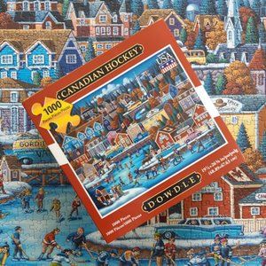 DOWDLE Canadian Hockey 1000 🧩 Puzzle